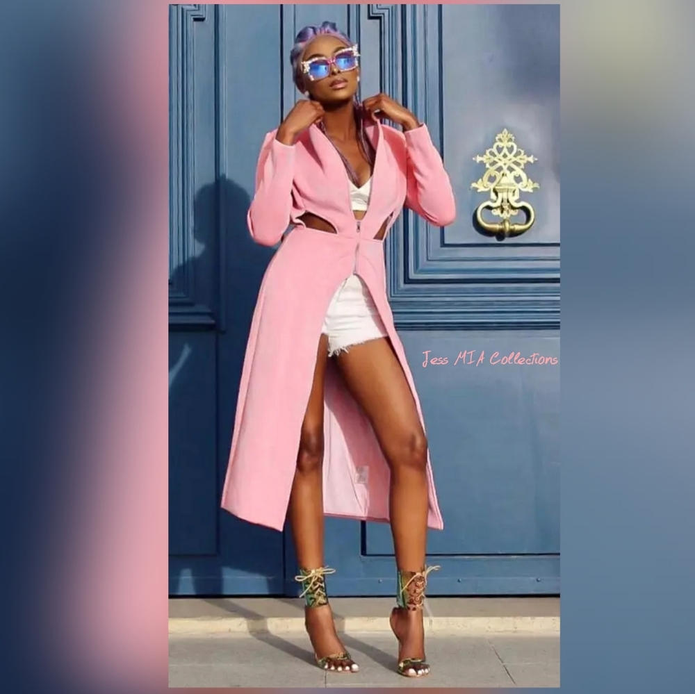 Pink Cape Jacket